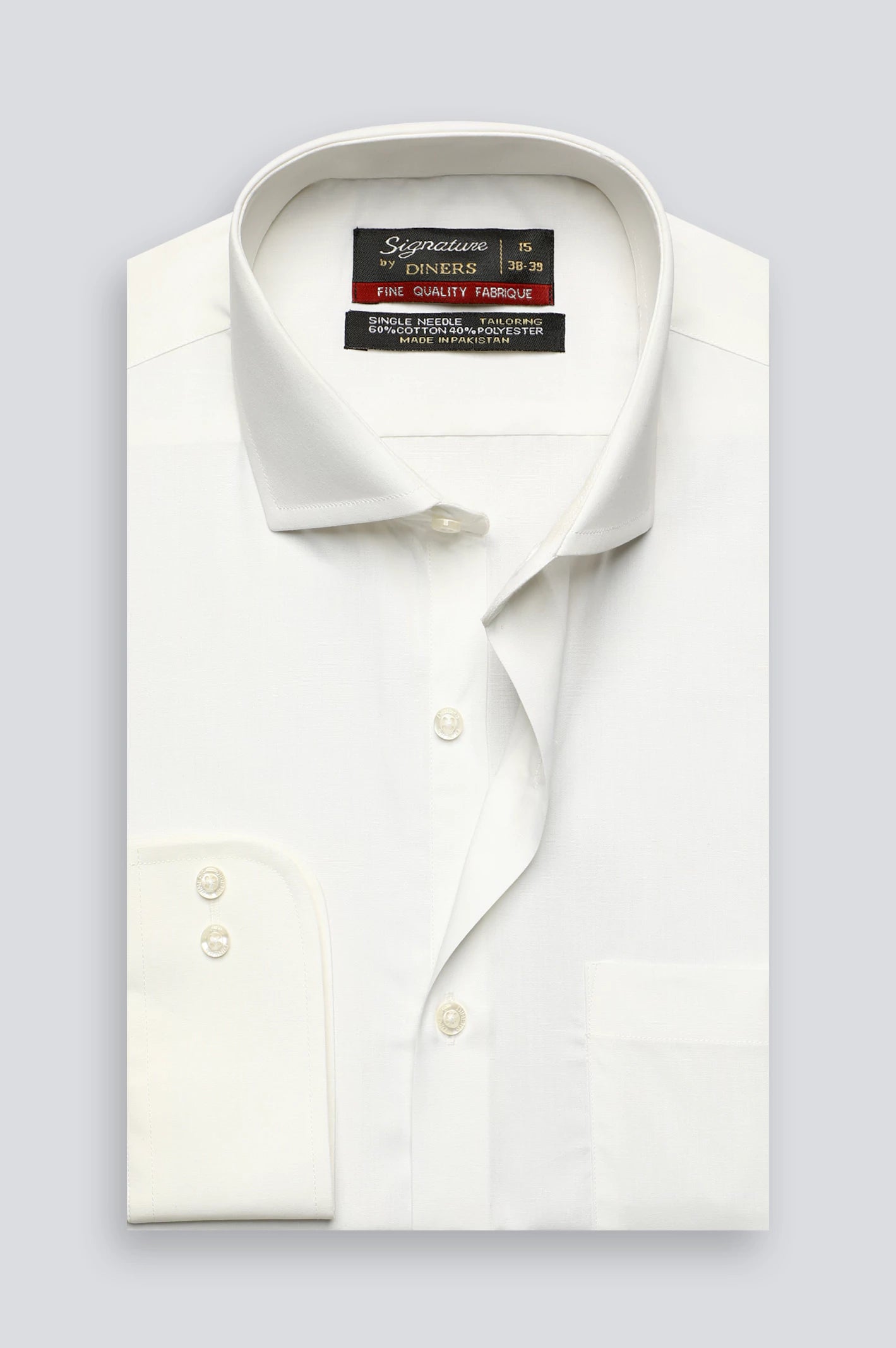 Off white dress shirt hot sale