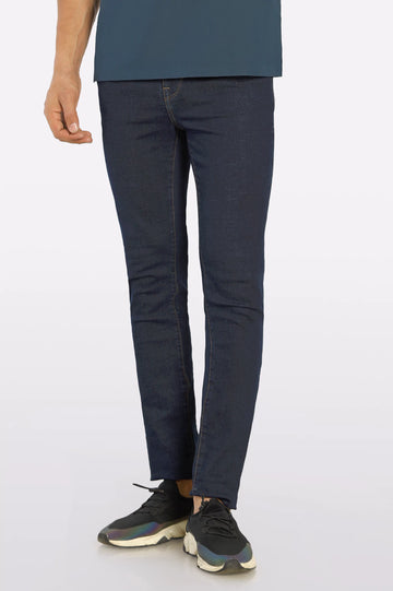 Dark Blue Modern Slim Fit Jeans
