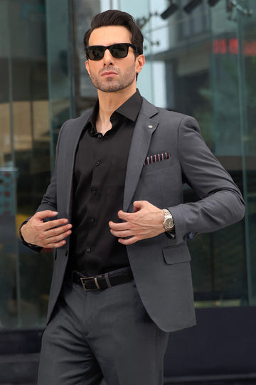 Grey Formal 2PC Suit