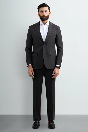 Dark Brown Formal 2PC Suit