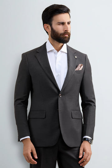 Dark Brown Formal 2PC Suit