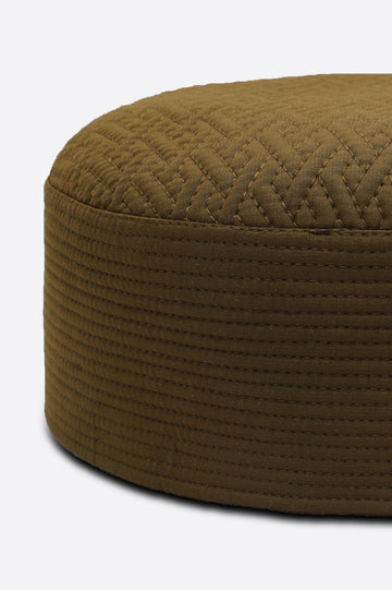 Brown Kufi Cap For Men
