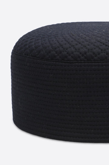 Dark Blue Kufi Cap For Men
