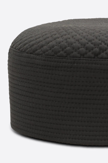 Dark Grey Kufi Cap For Men