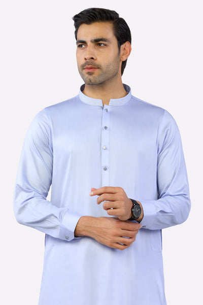 Light Blue Cotton Shalwar Kameez Light Blue Cotton Shalwar Kameez