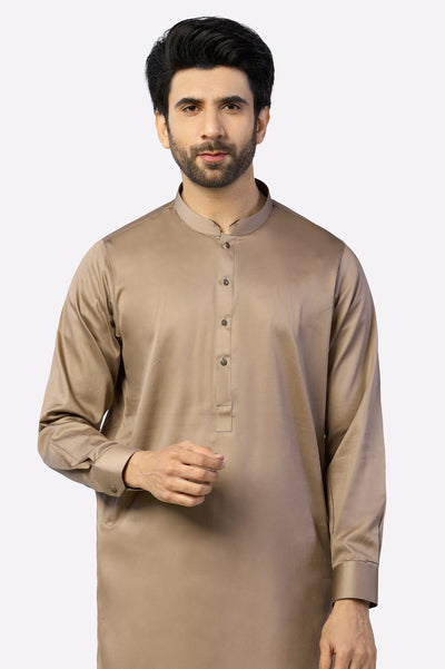 Light Brown Cotton Shalwar Kameez Light Brown Cotton Shalwar Kameez