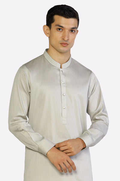 Light Beige Wash & Wear Shalwar Kameez Light Beige Wash & Wear Shalwar Kameez