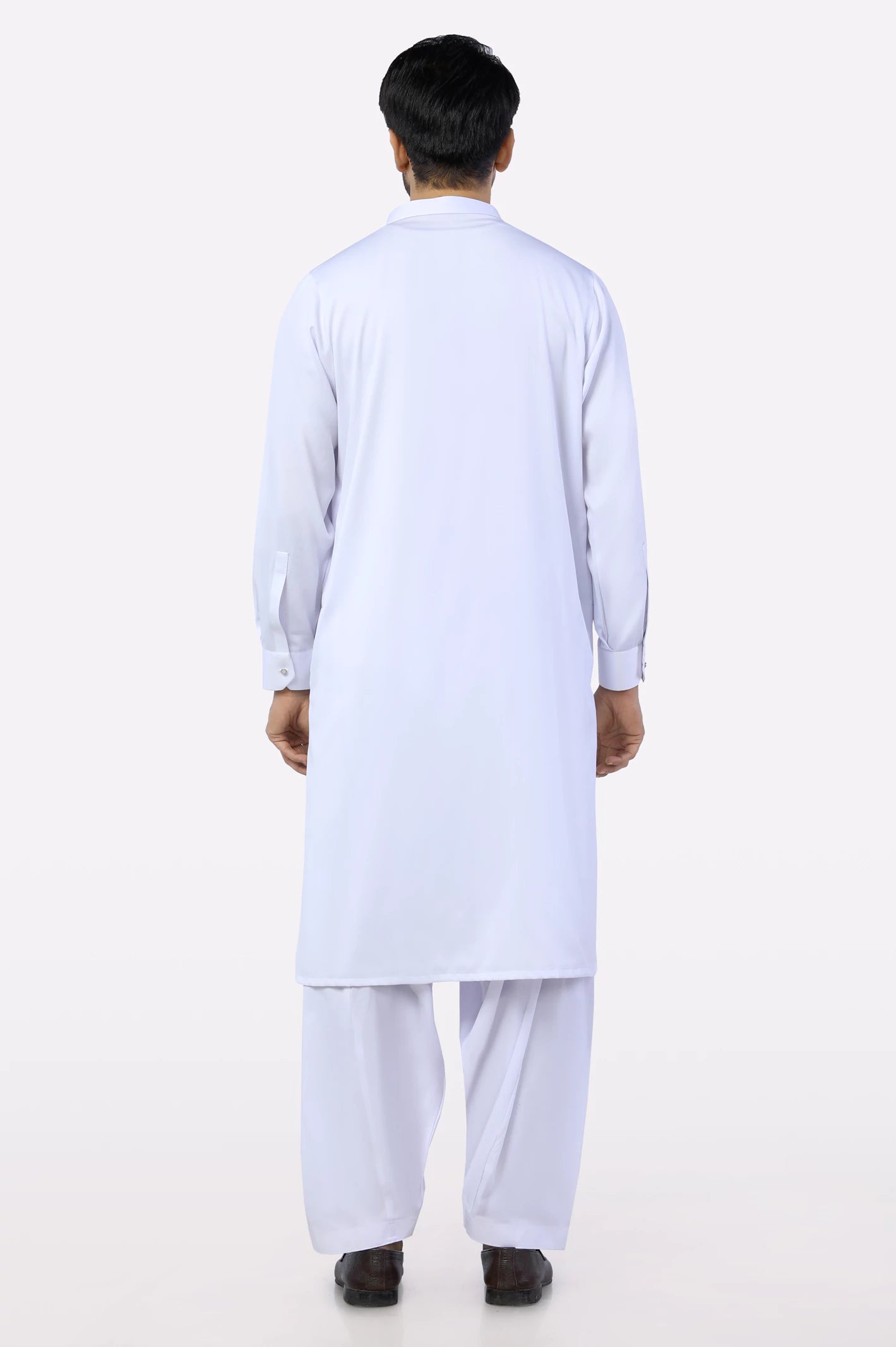 White Wash & Wear Shalwar Kameez From Diners