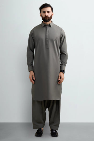 Green Wash & Wear Shalwar Kameez