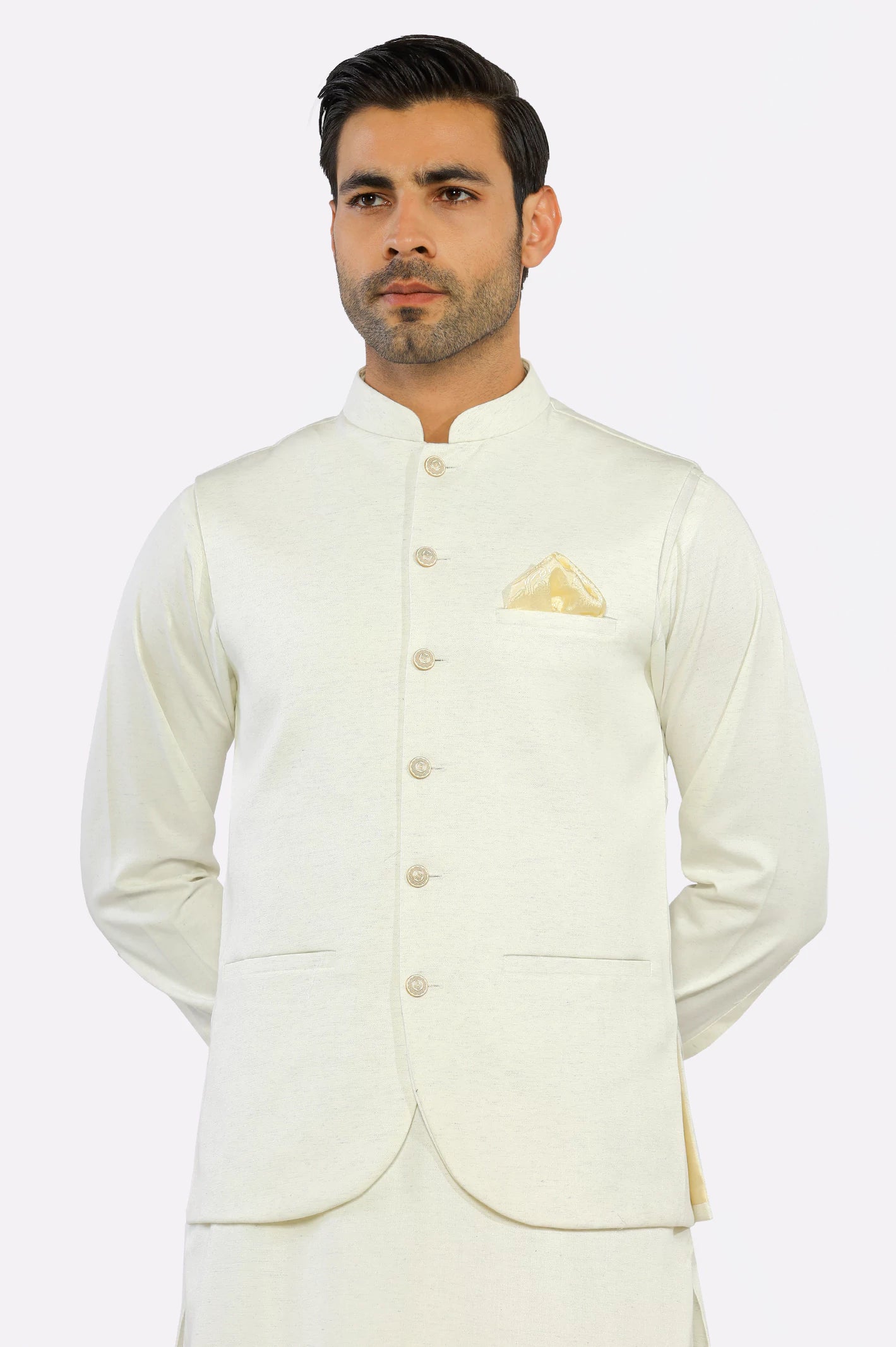 Shalwar kameez sales waistcoat style