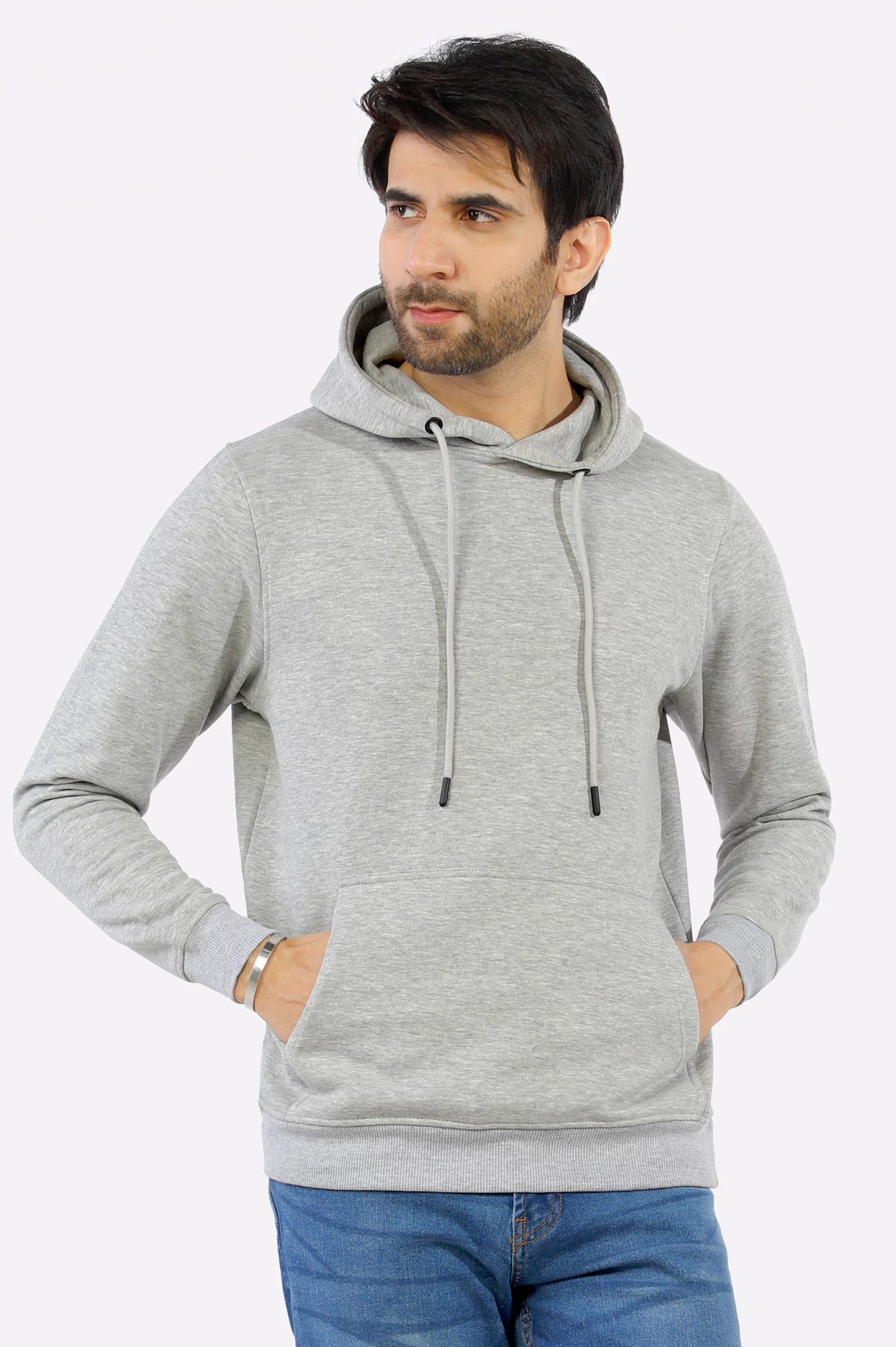Light heather grey hoodie hot sale