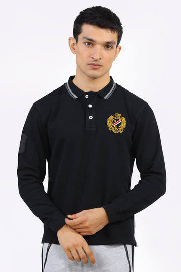Polo Neck Sweatshirt