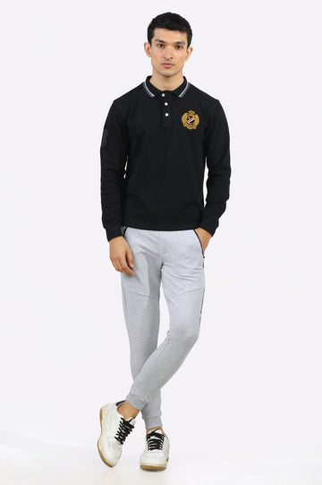 Polo Neck Sweatshirt
