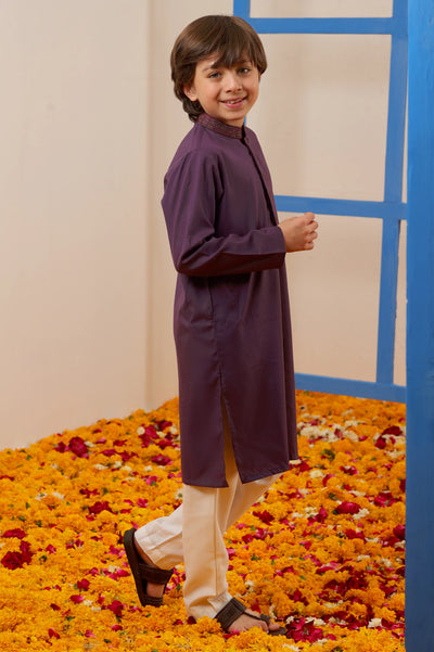 Purple Boys Kurta Pajama Purple Boys Kurta Pajama