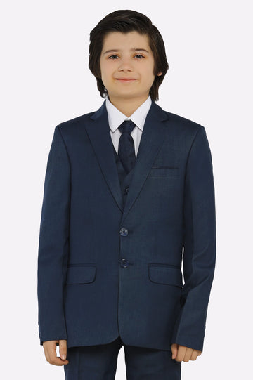Blue Suiting for Boys