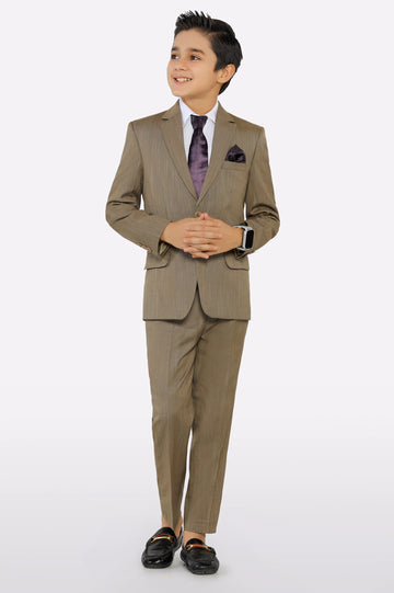 Beige Suiting for Boys