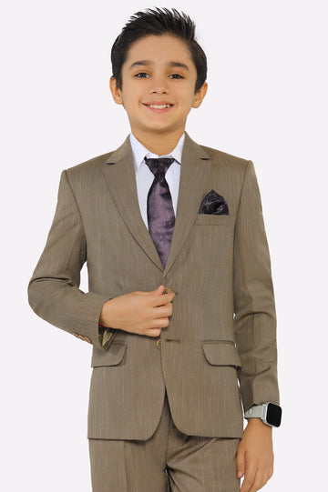 Beige Suiting for Boys