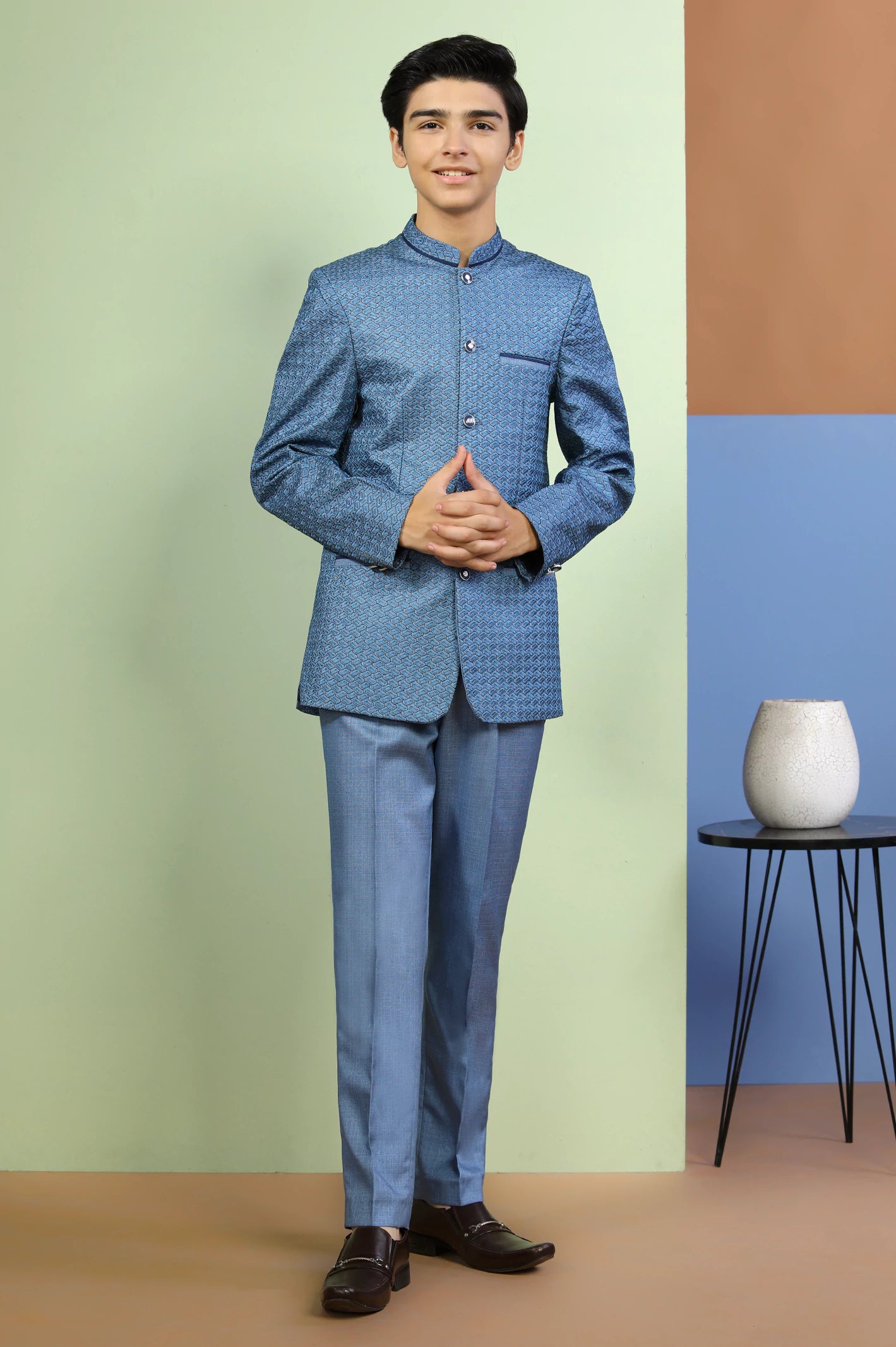 Light Blue Boys Prince Suit From Diners