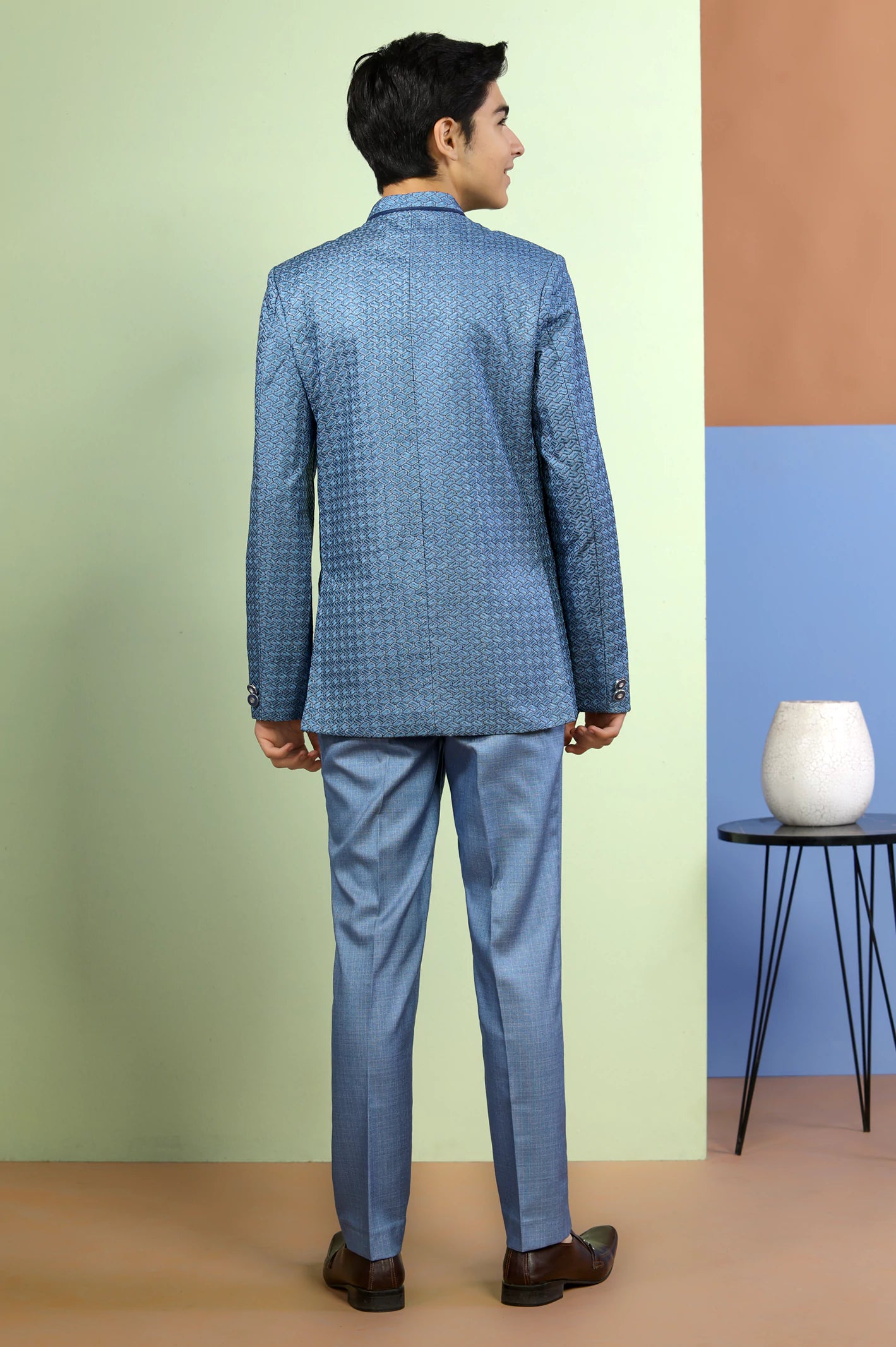 Light Blue Boys Prince Suit From Diners