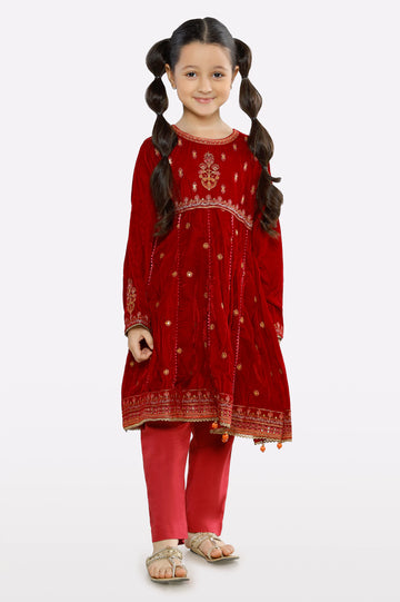 Embroidered Girls Kurti