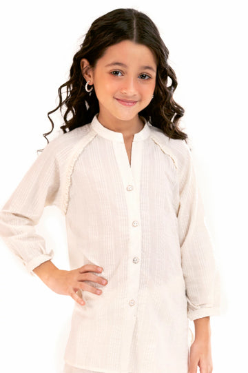 White Stylised Girls 2PC