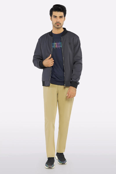 Men’s Dark Grey Bomber Jacket Men’s Dark Grey Bomber Jacket