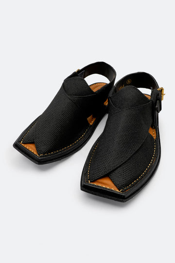 Men Black Sandals