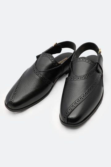 Black French Emporio Sandal