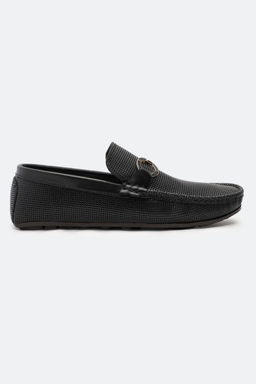 Black Men Casual Moccassins Shoes