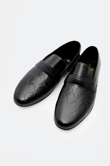 Formal Shoes For Men SKU: SMF-0266-BLACK