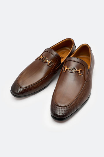 Brown Formal Moccassins Shoes