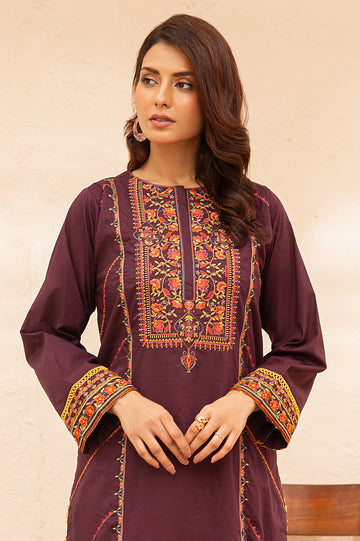 2PC Embroidered Suit From Diners