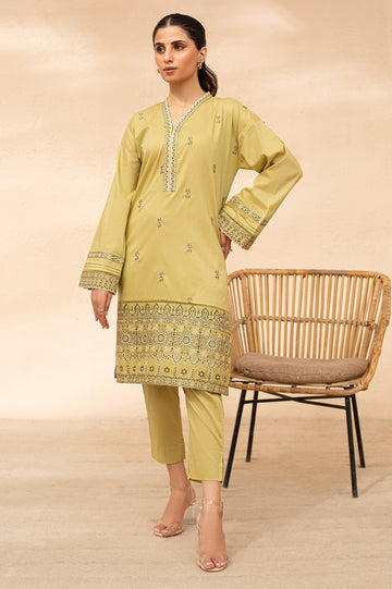 2PC Embroidered Suit From Diners