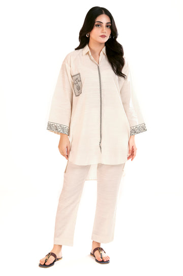 Offwhite Printed 2PC