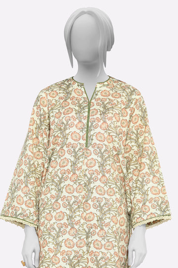 Beige Printed 2PC From Sohaye By Diners