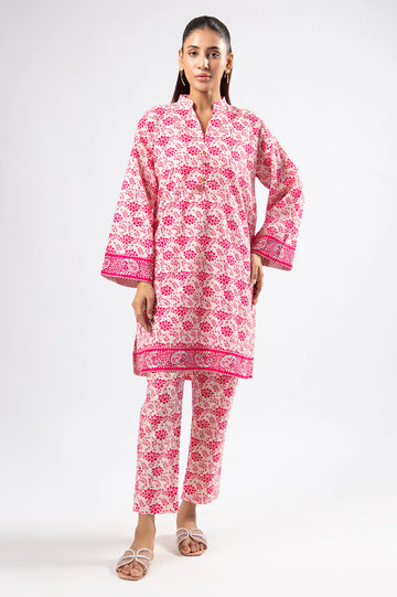 Pink Printed 2PC