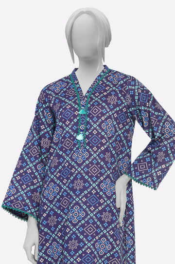 Purple Printed 2PC From Sohaye By Diners