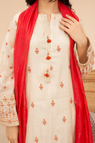 3PC Embroidered Suit From Diners 3PC Embroidered Suit From Diners