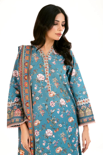 Green Printed 3PC