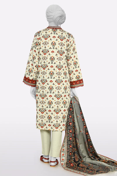 Beige Printed 3PC From Sohaye By Diners Beige Printed 3PC From Sohaye By Diners