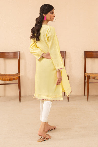 Yellow Solid Kurti From Diners Yellow Solid Kurti From Diners