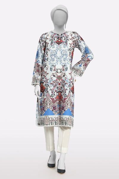 Off White Printed Kurti From Sohaye By Diners Off White Printed Kurti From Sohaye By Diners