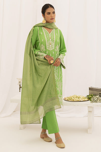 3PC Unstitched Embroidered Suit From Diners 3PC Unstitched Embroidered Suit From Diners