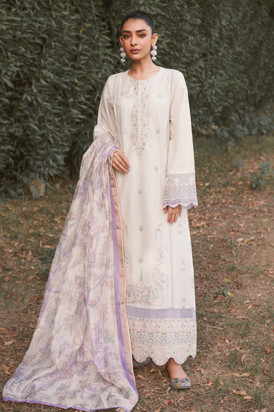 3PC Unstitched Lurex Embroidered Suit From Diners 3PC Unstitched Lurex Embroidered Suit From Diners