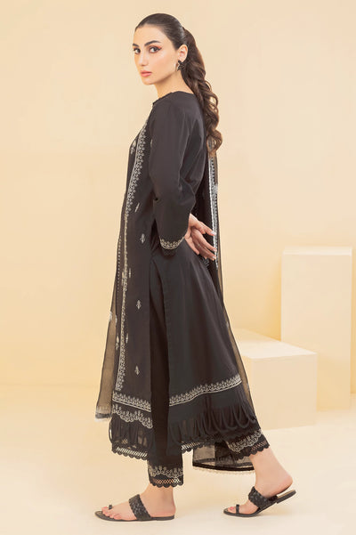 3PC Unstitched Cambric Embroidered Suit From Diners 3PC Unstitched Cambric Embroidered Suit From Diners