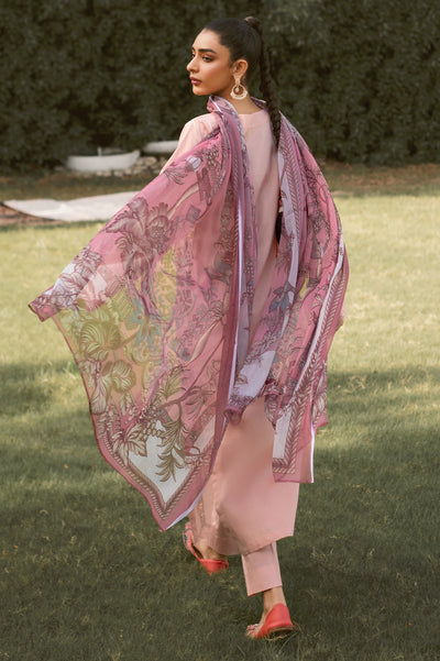 3PC Unstitched Cambric Embroidered Suit From Diners 3PC Unstitched Cambric Embroidered Suit From Diners