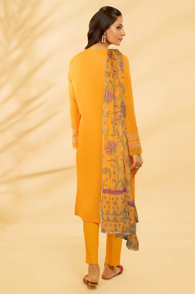 3PC Unstitched Embroidered Suit From Diners 3PC Unstitched Embroidered Suit From Diners