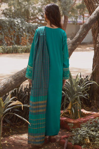 3PC Unstitched Embroidered Suit From Diners 3PC Unstitched Embroidered Suit From Diners