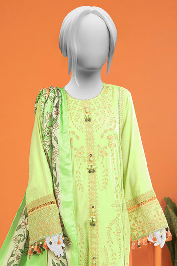 Light Green Embroidered 3PC Unstitched