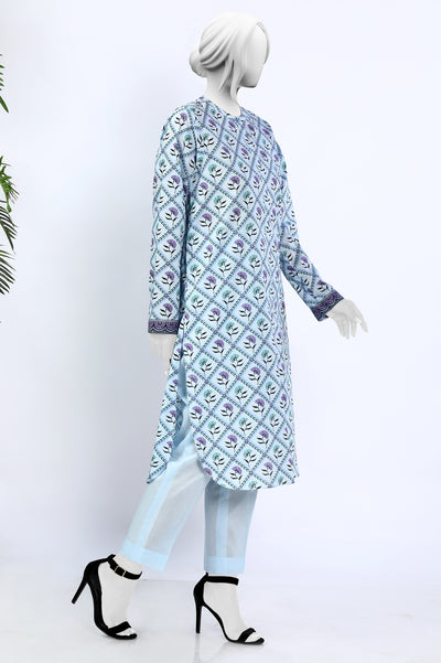 2PC Unstitched Lawn Printed Suit From Diners 2PC Unstitched Lawn Printed Suit From Diners